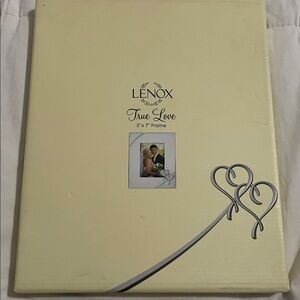 Lenox True Love Frame - Silver Hearts 5x7